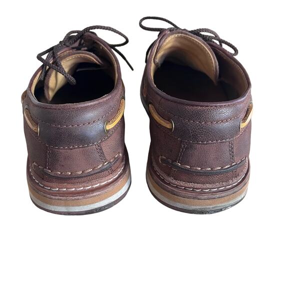 Ugg Australia Shoe Boat Mens Size 8 M Newell Brown leather Lace-up Moc Toe main image 7